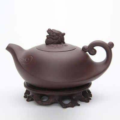 《龙壶》紫砂名人 制壶高手 谢晓东作品 420cc