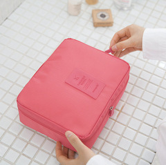 韩国化妆包护肤品旅行收纳包大容量化妆品收纳袋盒防水洗漱包女