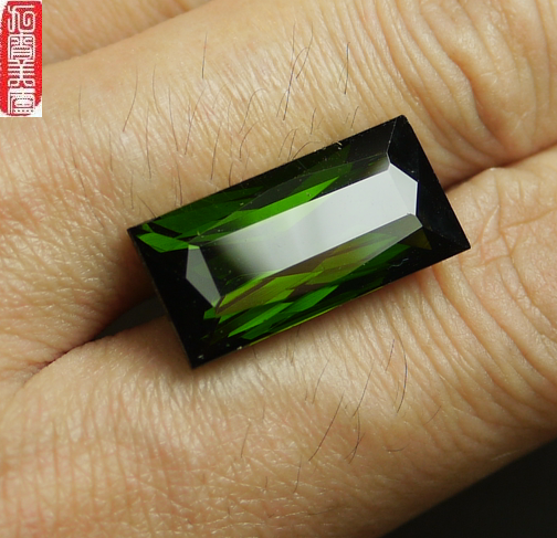 贵重宝石天然碧玺玻璃体全美大戒面绿色男女戒指指环饰品特价包邮