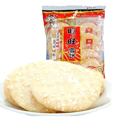 雪饼旺旺原味大米制香脆米饼休闲膨化零食点心饼干米果29元包邮