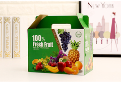 通用现货5斤水果包装盒水果礼盒包装箱定制彩色水果礼品盒包邮