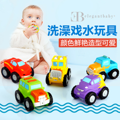 美国elegant baby宝宝洗澡戏水玩具小黄鸭动物喷水儿童洗浴玩具