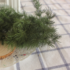 永生蓬莱松圣诞花环材料自然家居盆景摆件装饰迎客松树造型原材料