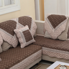沙发垫布艺简约现代四季防滑欧式沙发靠背巾沙发套罩实木皮坐垫子