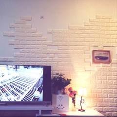 砖纹3d防撞泡棉立体墙贴 电视背景墙贴纸客厅装饰卧室自粘壁纸