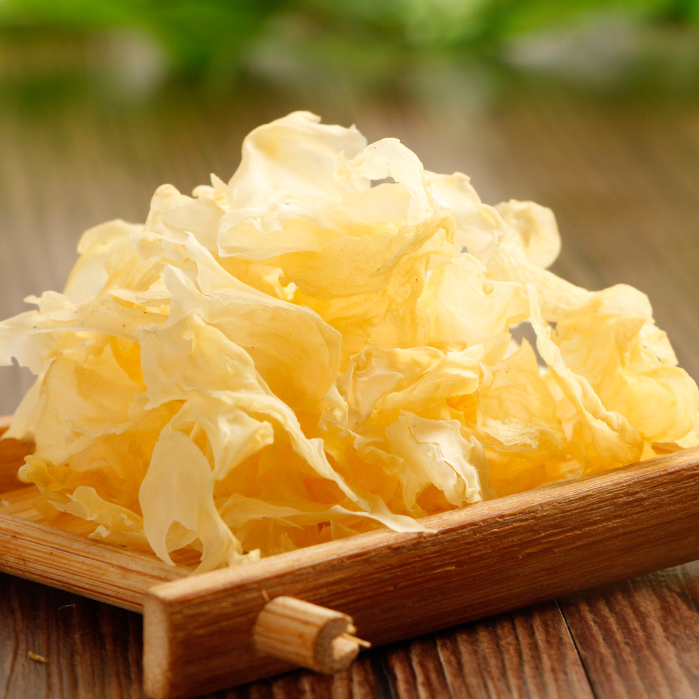 大片银耳碎片500克 古田银耳花无硫白木耳雪耳糯耳