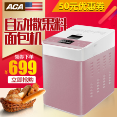 ACA/北美电器 AB-2CM16 家用和面机全自动面包机自动投酵母果料