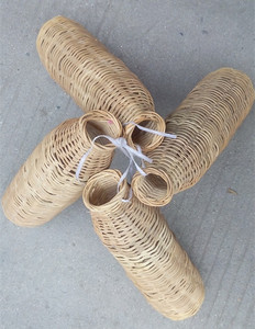 竹编鱼篓包邮图片