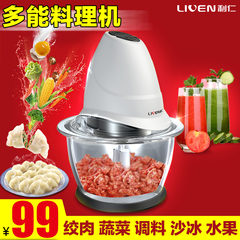 LIVEN/利仁 LL-A小旋风绞肉机碎肉机碎冰机家用电动搅拌机料理机