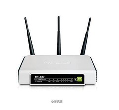 TP-LINK WR941N V2 无线路由器 300M 三天线信号好 带电源 可刷DD