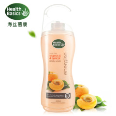 新西兰海丝蓓康HealthBasics维C杏仁滋润保湿进口沐浴露/乳400ml