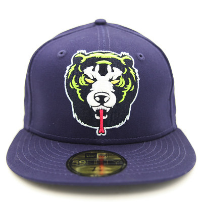 mishkanyc 街头潮牌mishka霸气熊头全封棒球帽 时尚潮流情侣款美