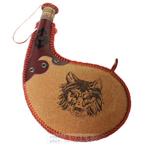 蒙古皮囊壶水袋图片