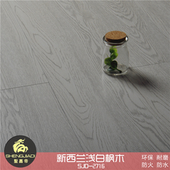 PVC地板 石塑地板 塑胶地板 白色 地板革加厚耐磨 阻燃 木纹 2716
