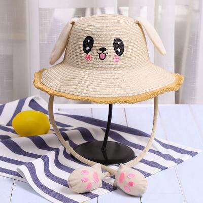 宝宝草帽可爱图片