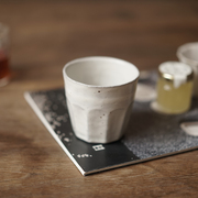 禾下 ｜ 手作欧蕾杯 黑白两色 手作陶器