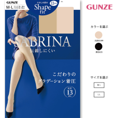 GUNZE/郡是 日本进口SABRINA 天鹅绒24D防勾丝加档连裤袜 SB320