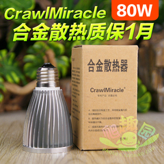 CM陆龟蜥蜴蛇蟒爬宠爬虫合金加温灯加热器陶瓷加热灯换代品 80w