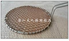 韩国料理店 圆形 长方形 编制 铜 烤网 韩氏餐厅 高档 烧烤箅子