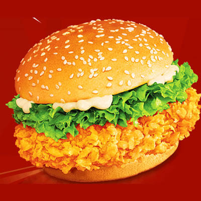 卡兹脆微辣鸡排堡汉堡肉饼kfc鸡肉排台湾鸡排冷冻半成品油炸小食