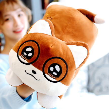 暖宝宝充电毛绒可爱 博弘已注水拆洗毛绒可爱防爆充电热水袋暖宝宝暖