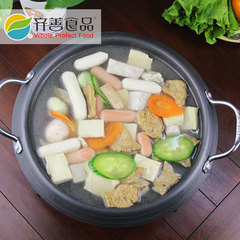 齐善素食 素什锦火锅料 大豆蛋白斋菜仿荤素肉多口味 【冷冻】