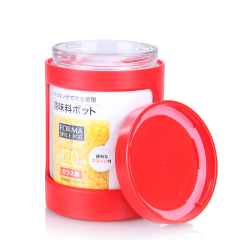 日本ASVEL厨房用品调味罐 玻璃调味罐盐糖罐调料瓶罐调料作佐料盒