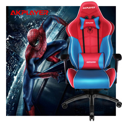 阿卡丁AKPLAYER蜘蛛侠电脑椅家用游戏座椅LOL网咖椅子转椅升降躺
