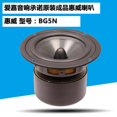 正品惠威BG5N 5寸中低音喇叭 5寸中低音扬声器单元 发烧HIFI喇叭