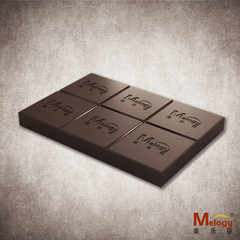 美乐臣85% 黑巧克力砖 纯可可脂 1000克