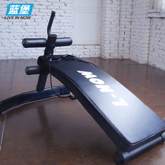 蓝堡仰卧板仰卧起坐健身器材 运动家用收腹机 健身房多功能哑铃凳