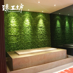 四叶草 仿真植物墙人造草坪壁挂装饰立体绿化植物背景假绿植草墙