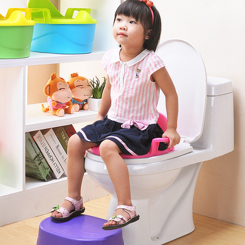 小象缤纷小孩马桶圈 男女宝宝坐便圈马桶垫 儿童坐便器婴儿座便器