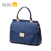 Shoebox commuter shoe 2015 new fashion ladies bag magnetic clasp hand shoulder bag 1115583126