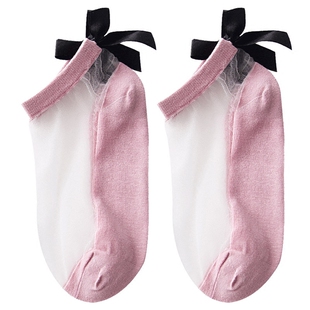 夏季透明水晶袜玻璃丝袜玻璃袜子