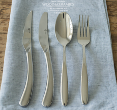 意大利西餐刀叉勺四件套套装 欧式牛排刀主餐刀刀叉勺三件套餐具