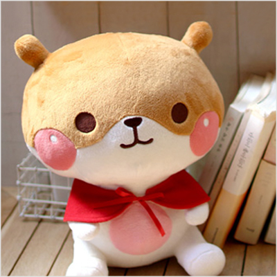 韩国代购红披风斗chewyhams汉斯滚滚仓鼠公仔毛绒玩具毛绒布艺类玩具