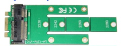 正品NGFF（M.2）转MSATA转接卡NGFF转MSATA SSD