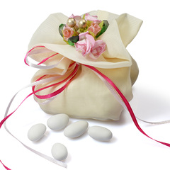 玫瑰爱袋-意大利CONFETTI喜糖袋|大号喜糖盒子|欧式创意婚礼用品