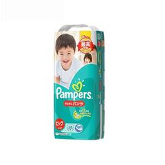 Pampers 日本帮宝适XL38片拉拉裤绿帮