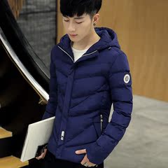 2016冬季外套男韩版潮学生修身保暖长袖短款棉衣青年加厚棉袄冬装
