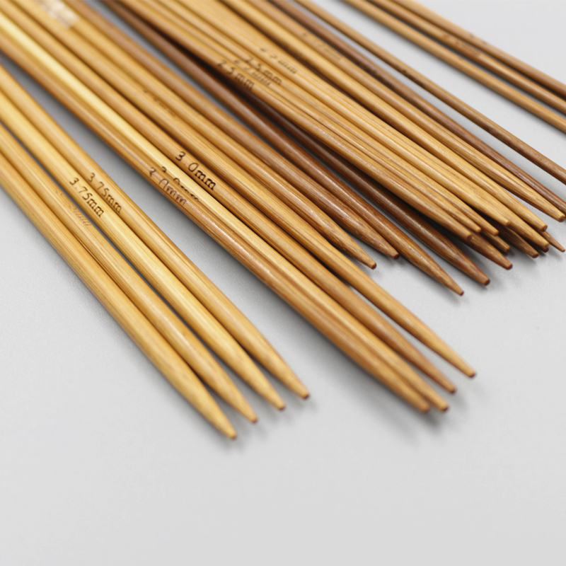 碳化竹直棒针 竹签子 丝竹毛衣针 编织工具 （标价1付4根装）产品展示图2