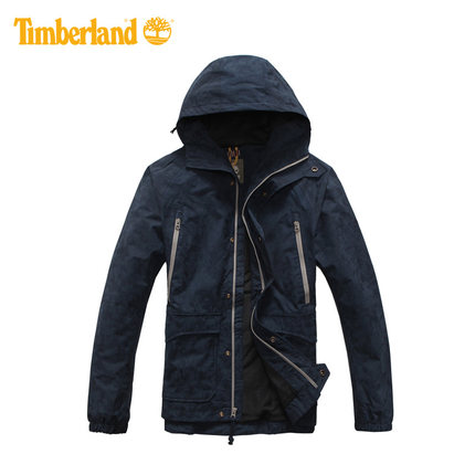 斷碼Timberland/添柏嵐男裝 新品印花連帽防水休閑外套7169J - 40544354705