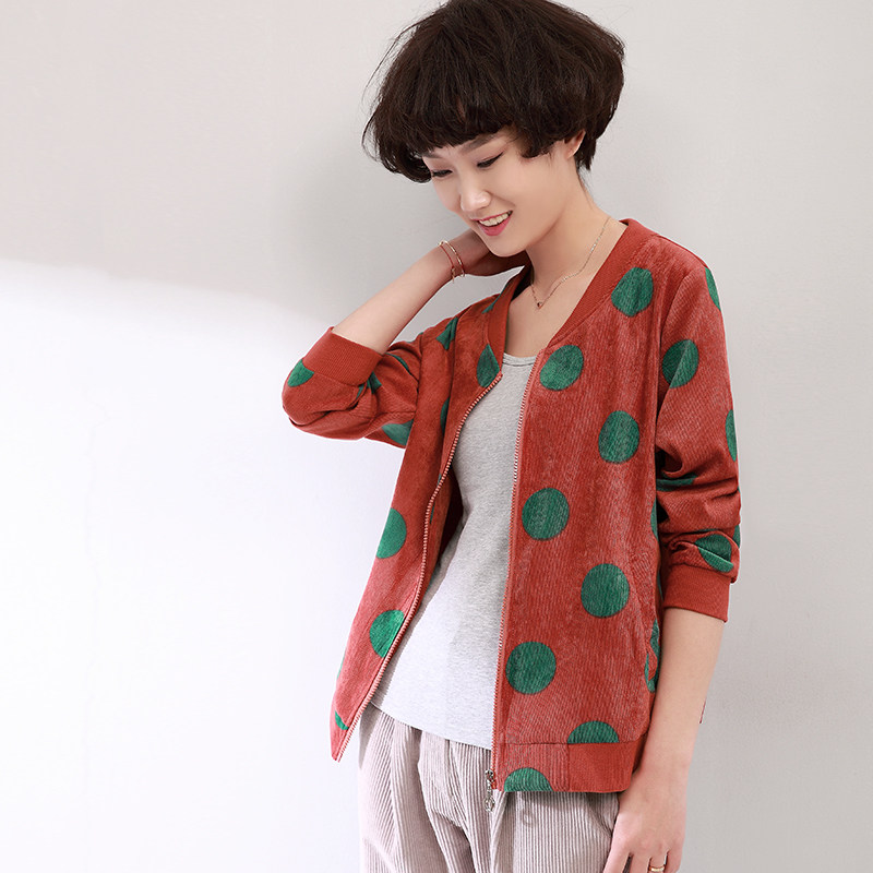 依瑶女秋装2016新款潮宽松短款大码女装外套休闲时尚妈妈装短 淘宝 份