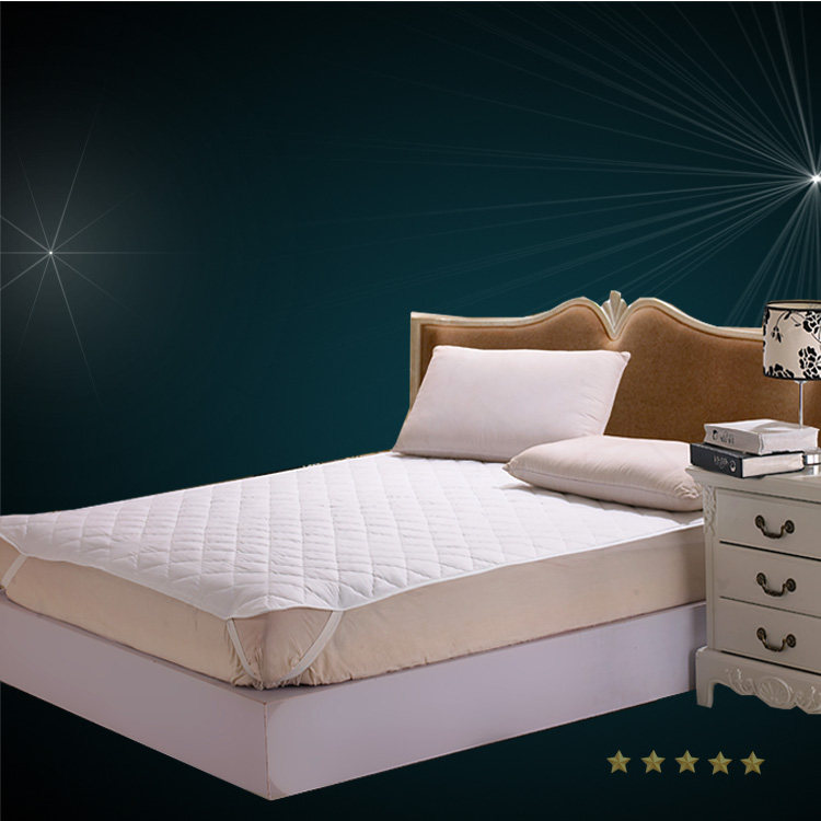 宾馆酒店布草床上用品 纯白色床垫床褥 保护垫子床护垫特价