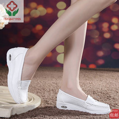 新款 护士鞋气垫凉鞋棉鞋夏冬鞋医护鞋单鞋白色跟美容师鞋