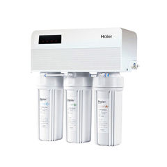 Haier/海尔 HRO5011A-5 纯水机 双出水设计 RO反渗透净水机