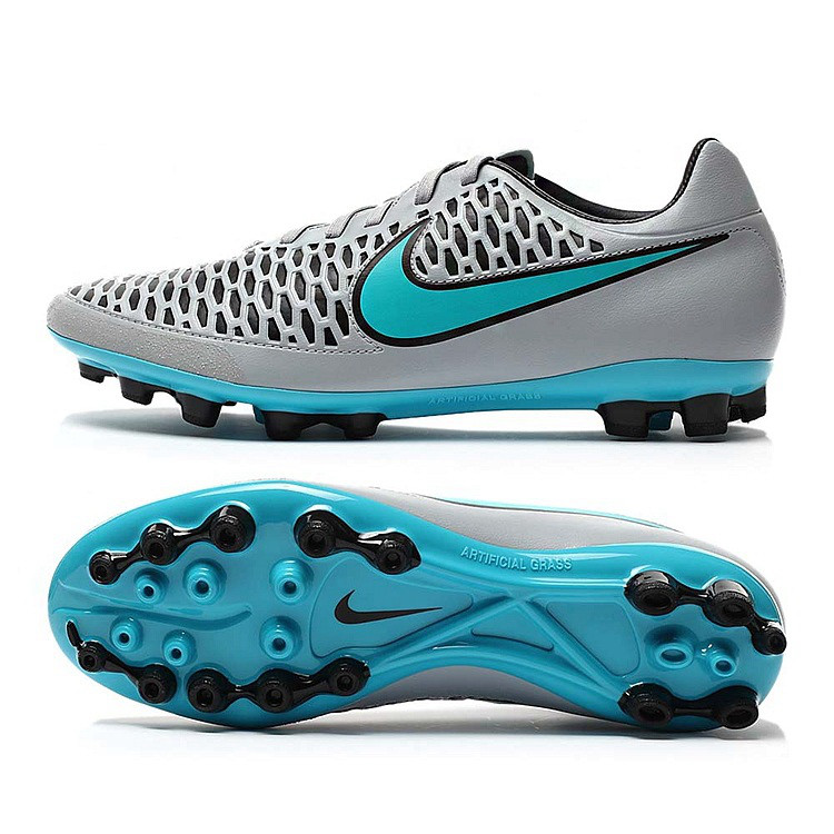 小将正品耐克足球鞋鬼牌中端银色风暴magista onda ag 717132-040