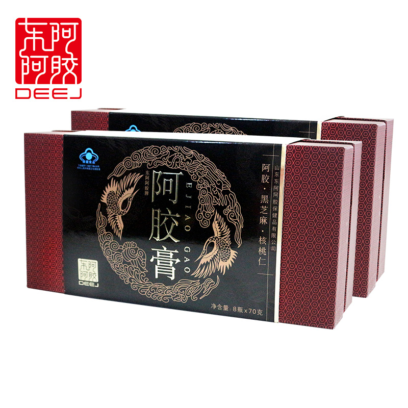 东阿阿胶牌阿胶膏 70g/瓶*8瓶/盒*2盒套餐产品展示图4