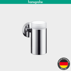 汉斯格雅hansgrohe 罗格斯E/S系列玻璃漱口杯支架水晶玻璃牙刷杯